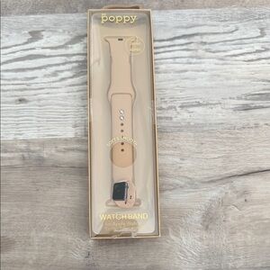 Poppy Soft & Smooth Watch Band for Apple Watch (series 1 thru 8)